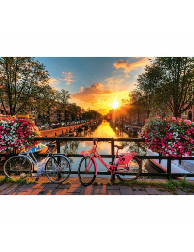 PUZZLE 1000 PIÈCES RAVENSBURGER - AMSTERDAM À VÉLO