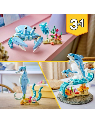 ANIMAUX MARINS : LES BEAUX DAUPHINS LEGO CREATOR 31385
