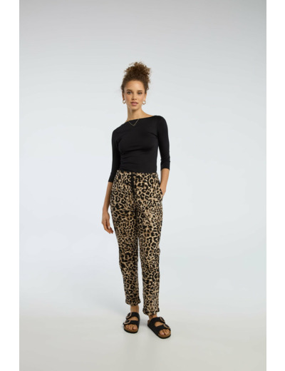 Pantalon de jogging avec jambe droite