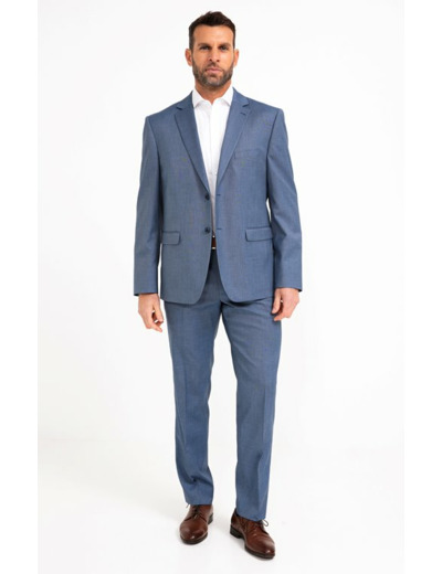 Pantalon de costume confort Ceruleo