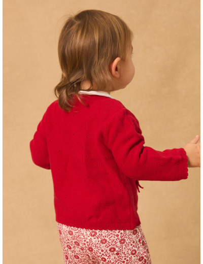 Cardigan noeuds