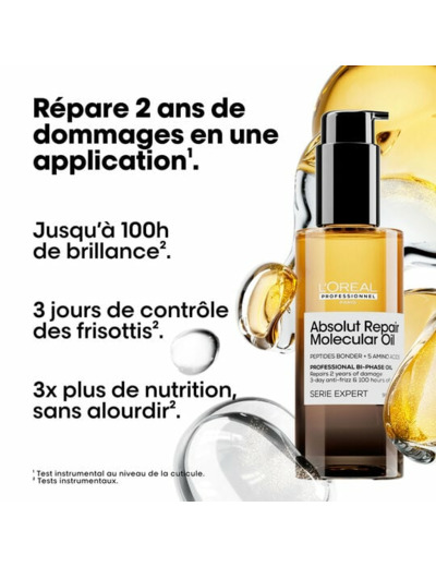 Huile bi-phase Absolut Repair Molecular 90 ml