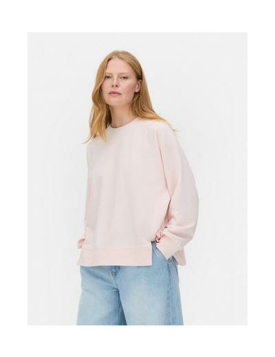 Sweat-shirt décontracté fendu sur le côté