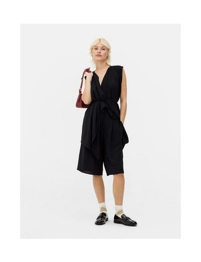 Gilet de costume long effet cascade