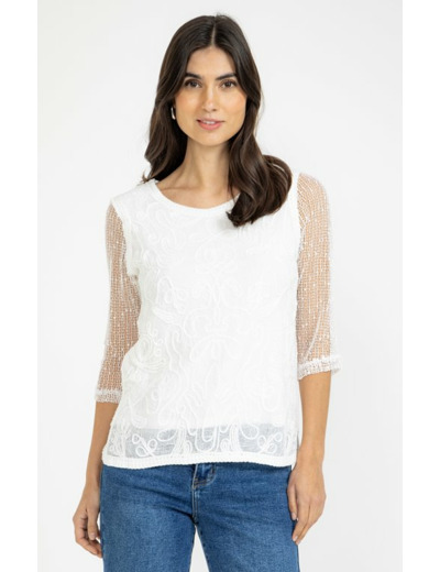 Pull bi-matière