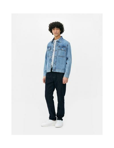 Jean droit taille mi-haute