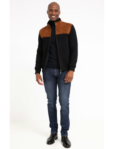 Gilet manches longues Top suedy