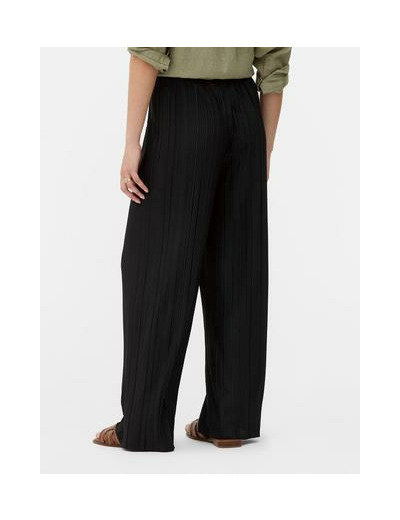 Pantalon large plissé