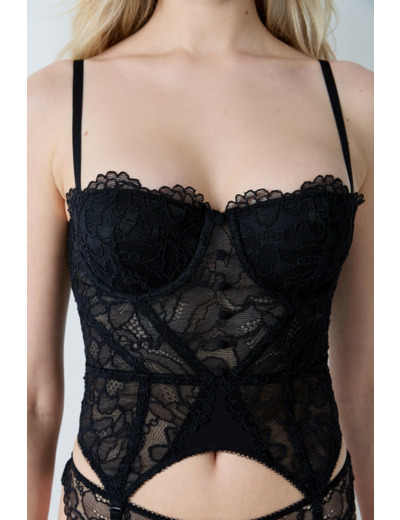 Guépière en dentelle
