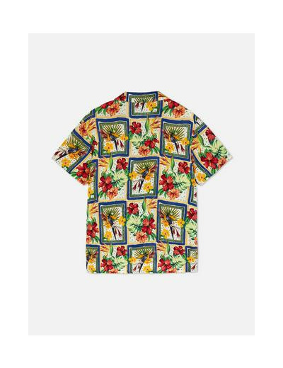 Chemise à fleurs tropicales pour enfant
