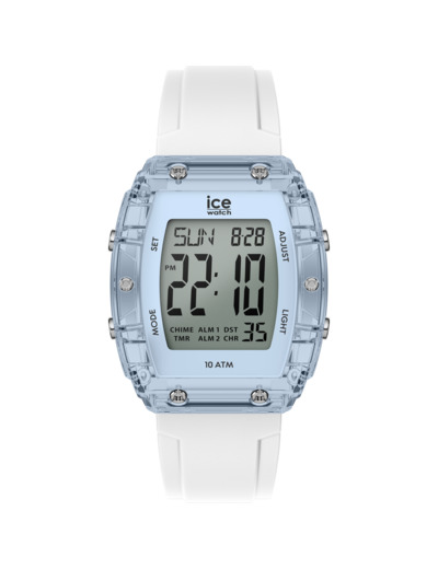 Montre quartz Mixte Ice digit boliday Gris
