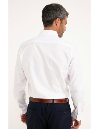 Chemise ajustée manches longues Microlos