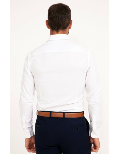 Chemise slim manches longues Microlos