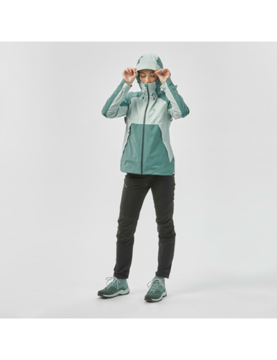 Veste imperméable de randonnée montagne - MH500 - Femme