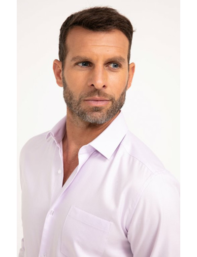 Chemise manches longues Micropink