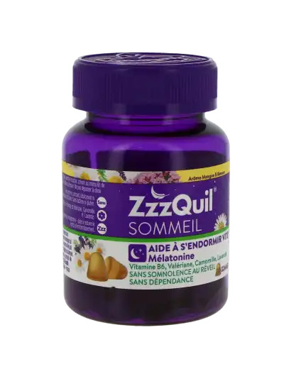 Zzzquil Sommeil Mangue Banane Gommes Pot De 30