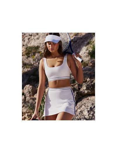 Brassière de sport en microfibre