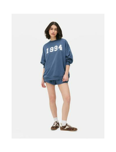 Sweat-shirt oversize graphique
