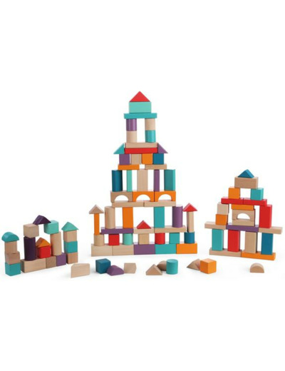 BARIL BLOCS DE CONSTRUCTION 100 PIÈCES