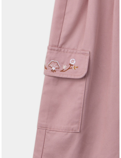 Pantalon wide leg ceinture