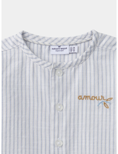 Chemise rayée