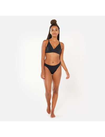 HAUT DE MAILLOT DE BAIN BRASSIÈRE AVEC DOUBLE RÉGLAGE DOS BEA NOIRE