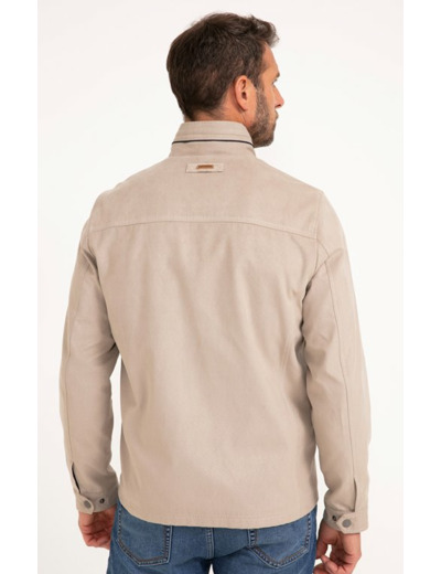 Blouson Geo Suede