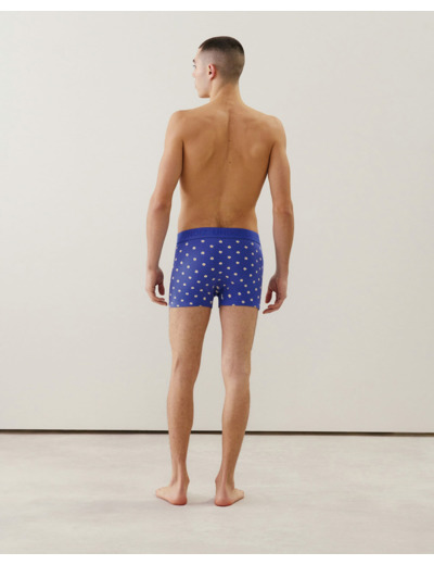 Boxer en coton à motifs