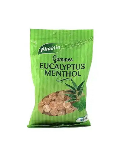Pimelia Gommes Eucalyptus Menthol Sachet De 100 G