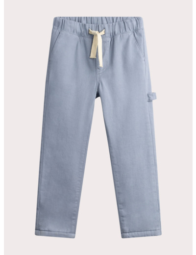 Pantalon bleu coupe daddy