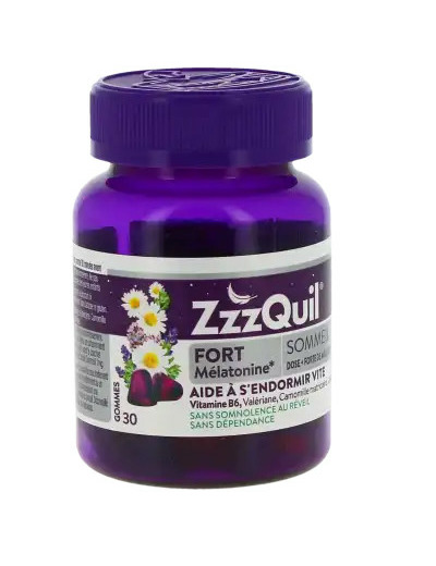 Zzzquil Fort Sommeil Gommes Fruits Des Bois Pot De 30