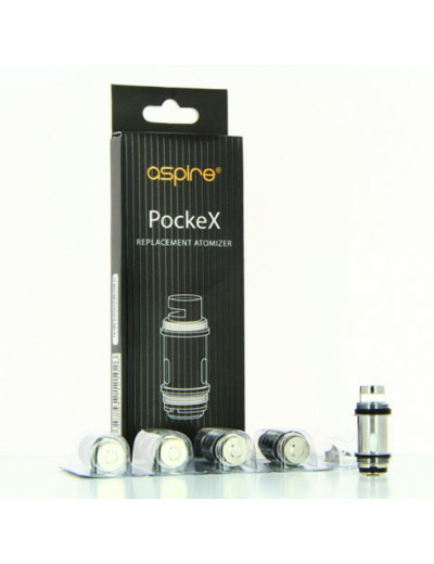Pack de 5 resistances PockeX Aspire