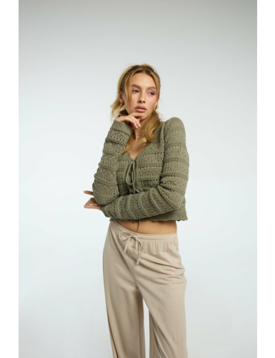 Gilet en crochet