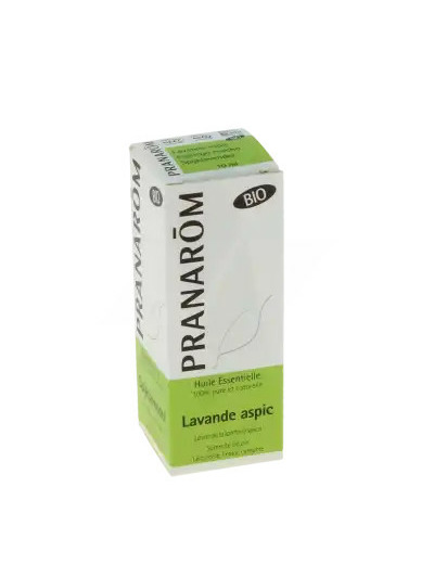 Pranarom Huile Essentielle Bio Lavande Aspic Flacon De 10 Ml