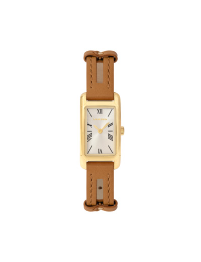 Montre quartz Femme Philippine Argenté, Blanc