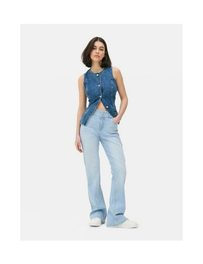 Jean denim évasé