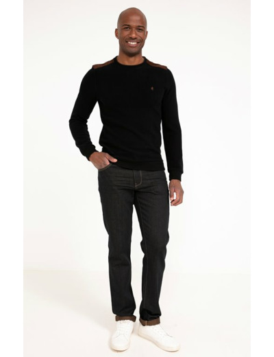 Jean coupe straight Browny