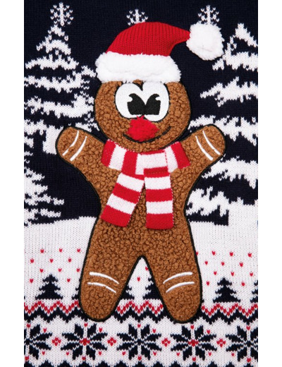 Pull Noël enfant Biscuit