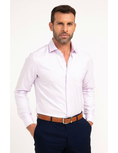 Chemise manches longues Micropink