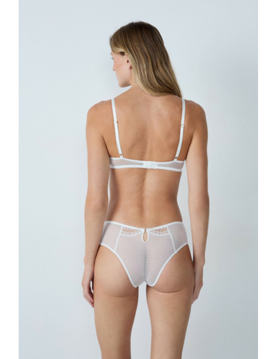 Soutien-gorge N.2 - Le push-up plongeant brodé effet irisé