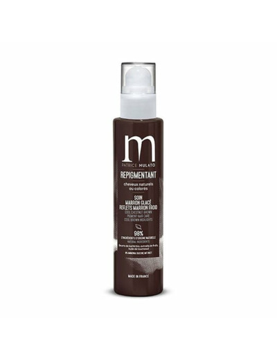 Soin repigmentant cheveux naturels ou colorés marron glacé