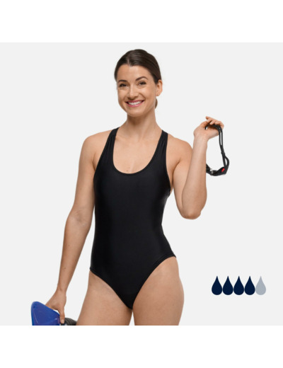 Maillot de bain Menstruel 1 Pièce| Femme & Ado | Flux Abondant | Lola