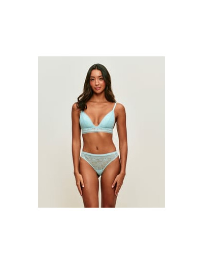 Soutien-gorge triangle en dentelle