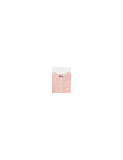 Gilet rose pour filles