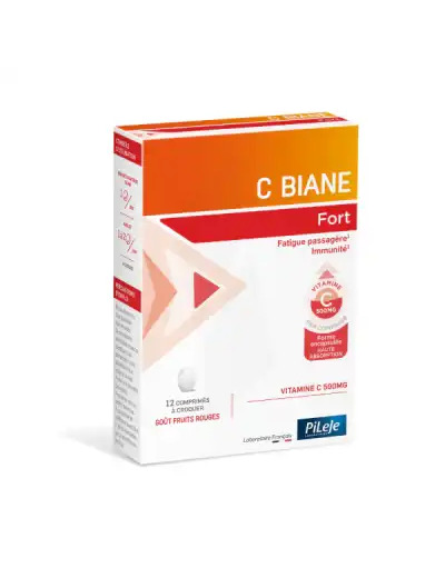 Pileje C Biane Fort Comprimés à Croquer B/12