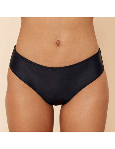 Bas de maillot menstruel Noir flux medium