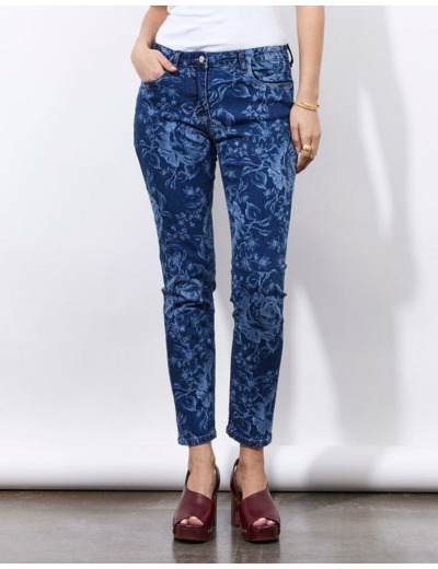 Jean 7/8 BLEU Femme