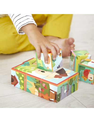 CUBES ANIMAUX DE LA FERME