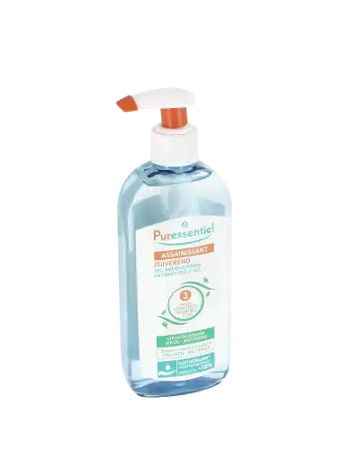 Puressentiel Assainissant Gel Antibactérien Assainissant Aux 3 Huiles Essentielles - 250 Ml