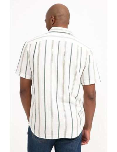 Chemise manches courtes Ray Double Gaze